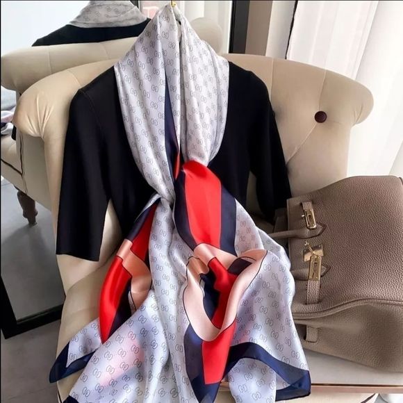 Women Silky Long Scarf/Shawl Body Wrap - Picture 3 of 8